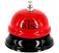 Настольный звонок "kiss"