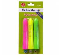 Грим-декор Schreiber 3 цвета НЕОН S-2190