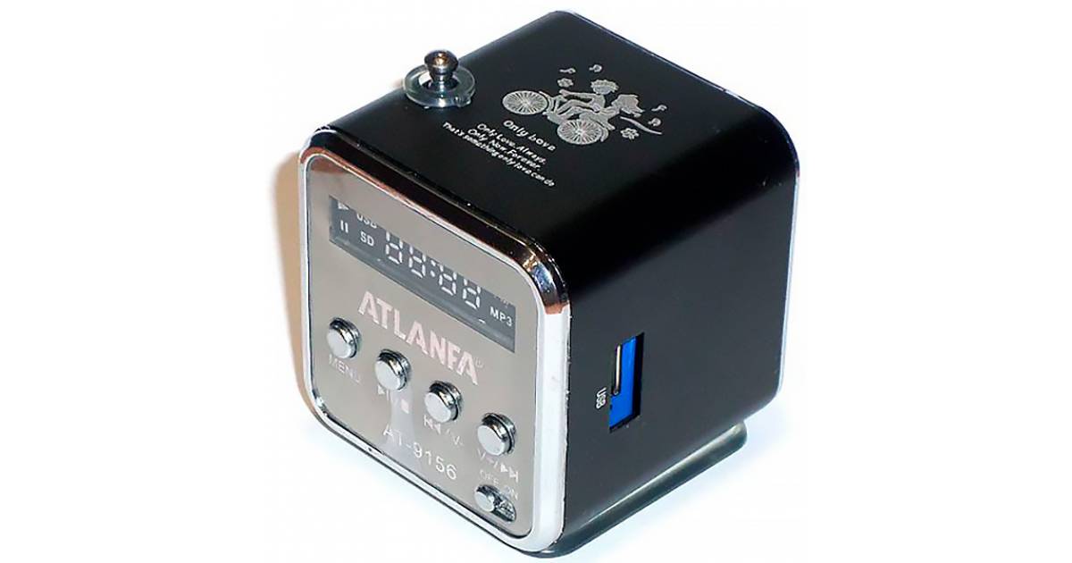 Портативная колонка ATLANFA AT- 9156 с USB& SD card купить в