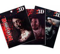 3D татуировки на Хеллоуин, тату наклейки
