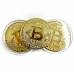 Монета Биткоин сувенирная. Подарочный Bitcoin Монета Биткоин сувенирная. Подарочный Bitcoin