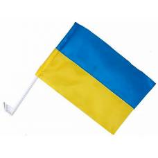Флаг Украины с креплением для авто