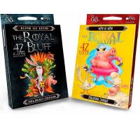 Карточная настольная игра Royal Bluff - верю не верю, подложи свинью
