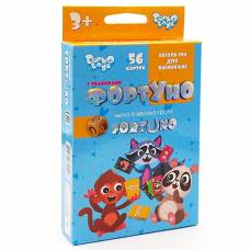 Настольная игра "ФортУно" 56 карт, укр.