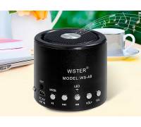 Портативная колонка WSTER WS-A8 с MP3 и FM pадио