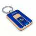 Подарочная USB зажигалка брелок BMW (Art - 811) синяя