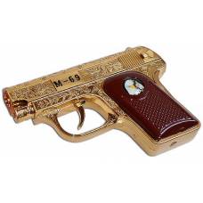 Зажигалка "Золотой пистолет М-69"