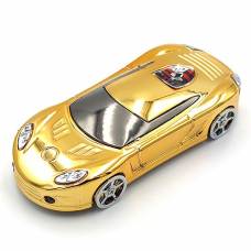 Зажигалка машинка Золотой PORSCHE