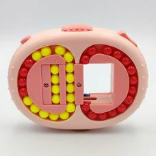 Головоломка овальная с цветными шариками Puzzie Toy